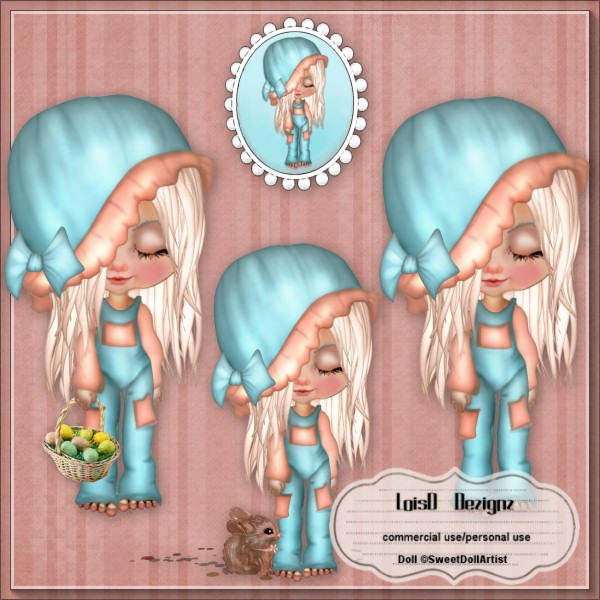 Dreamy Doll - Blue - Easter Layer - CU - Click Image to Close